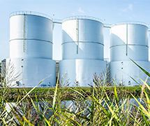 Level Alarm for Spill Retention Dike