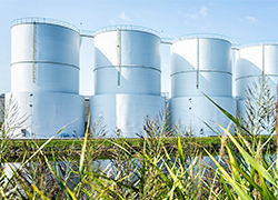 Level Alarm for Spill Retention Dike