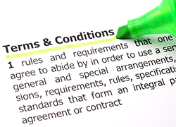 Terms and Conditions